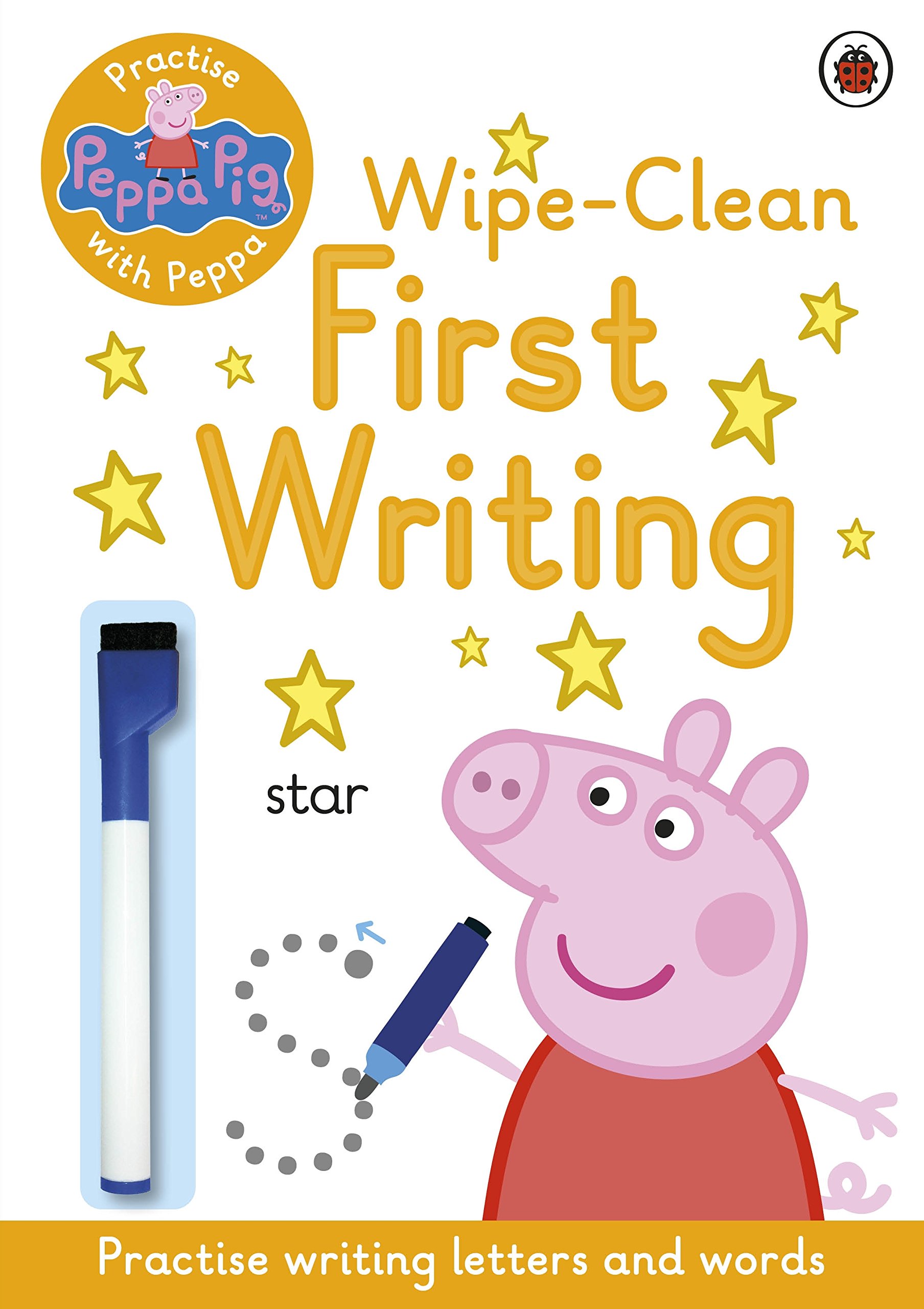Peppa Pig: Practise with Peppa: Wipe-Clean First Writing (Hardcover)