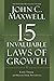 [John C. Maxwell] The 15 Invaluable Laws of Growth: Live Them and Reach Your Potential (Paperback)