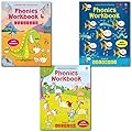 Phonics Workbook 3 Books Collection