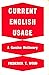 Current English Usage: A Concise Dictionary