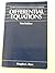 Differential Equations, Solutions Manual