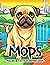 Mops Malbuch: Lustiges Hund...
