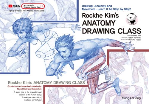 Rockhe Kim's ANATOMY DRAWING CLASS (Paperback)