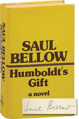 HUMBOLDT'S GIFT Signed First Edition 1975 -Viking [Hardcover] Saul Bellow