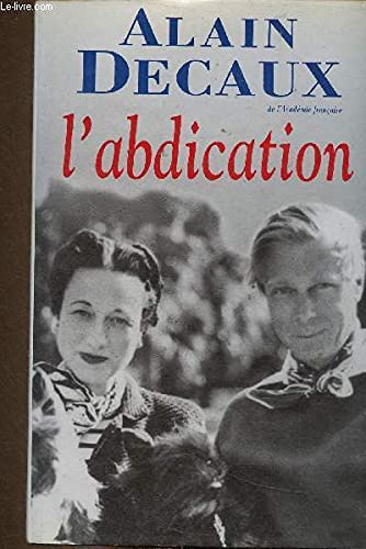 L'abdication (Hardcover)