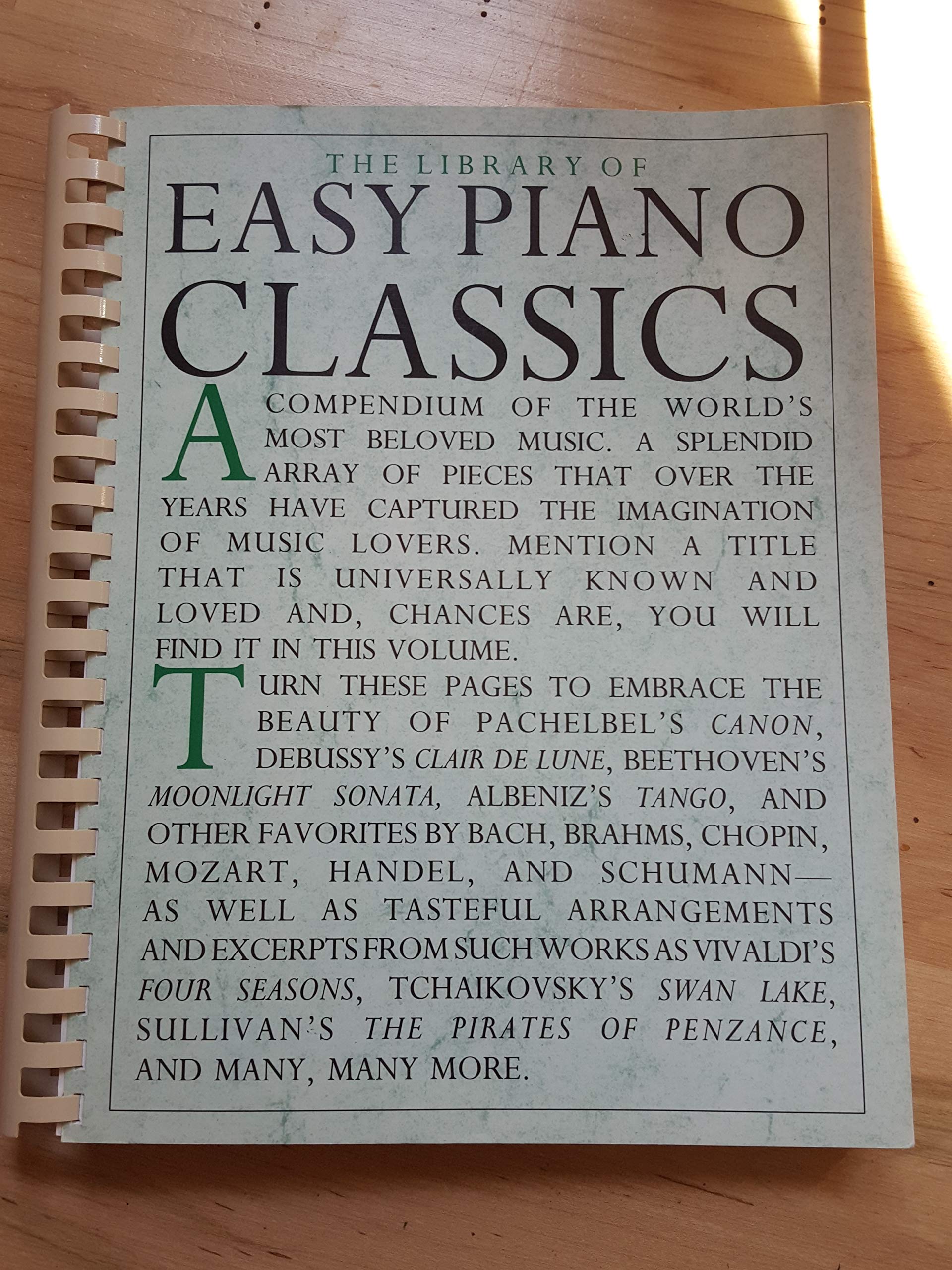 The Library of Easy Piano Classics (1st Edition)