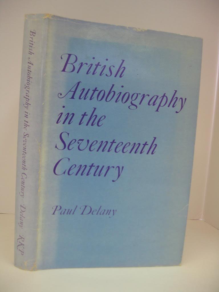 British autobiography in the seventeenth century (Hardcover)