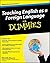 Teaching English as a Foreign Language For Dummies 1st edition by Maxom, Michelle (2012) Paperback
