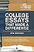 College Essays That Made a Difference, 6th Edition (College Admissions Guides) by Princeton Review (2014) Paperback