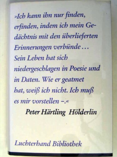 Hölderlin (Hardcover)