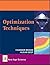 Optimization Techniques by Chander Mohan (2009-04-30)