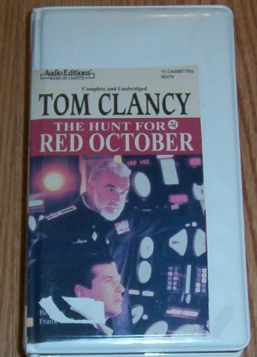 The Hunt for Red October Unabridged Audio Cassette