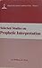 Selected studies on prophetic interpretation by William H. Shea