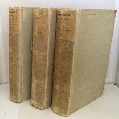 Life of Henry Wadsworth Longfellow (Life of Longfellow) with Extracts from his Journals and Correspondence (Large Paper edition - 3 volume set)