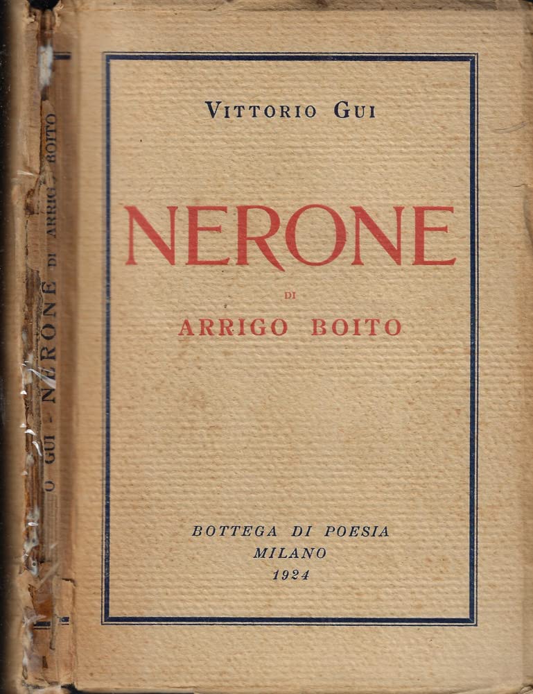 Nerone di Arrigo Boito (Paperback)