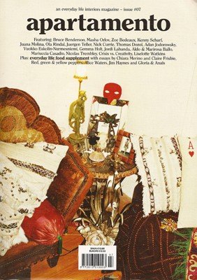 Apartamento Magazine #7 (Spring/Summer 2011) An Everyday Life Interiors Magazine