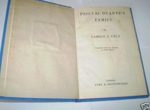 Pascual Duarte's Family.