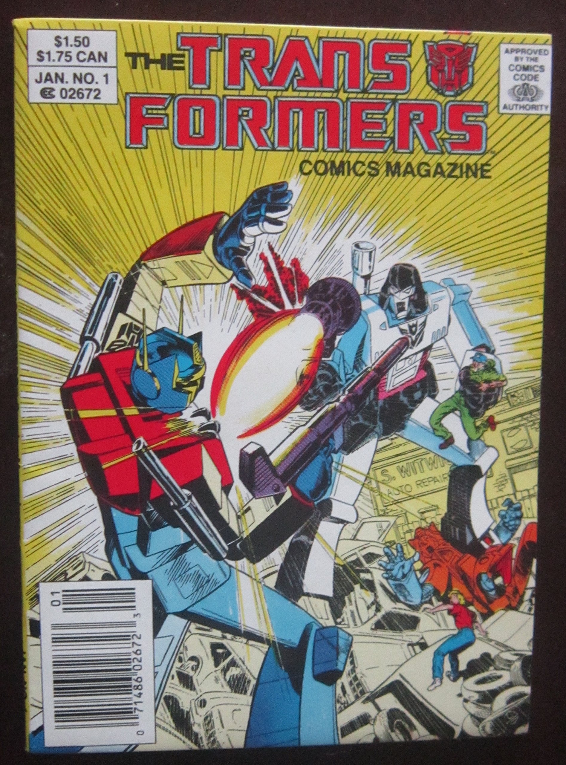 The Transformers Comics Magazine #1 (Digest)
