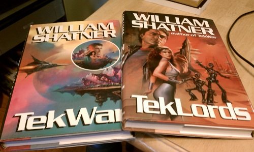 Set of 2 William Shatner Novels (TekWar, TekLords)