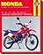H566 Haynes Honda XL XR 80 100 125 185 200 1978-1987 Repair Manual
