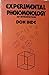 Experimental phenomenology: An introduction by Don Ihde (1977-01-01)