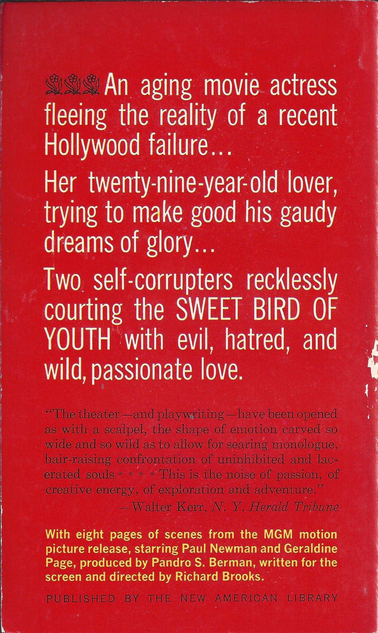 SWEET BIRD OF YOUTH