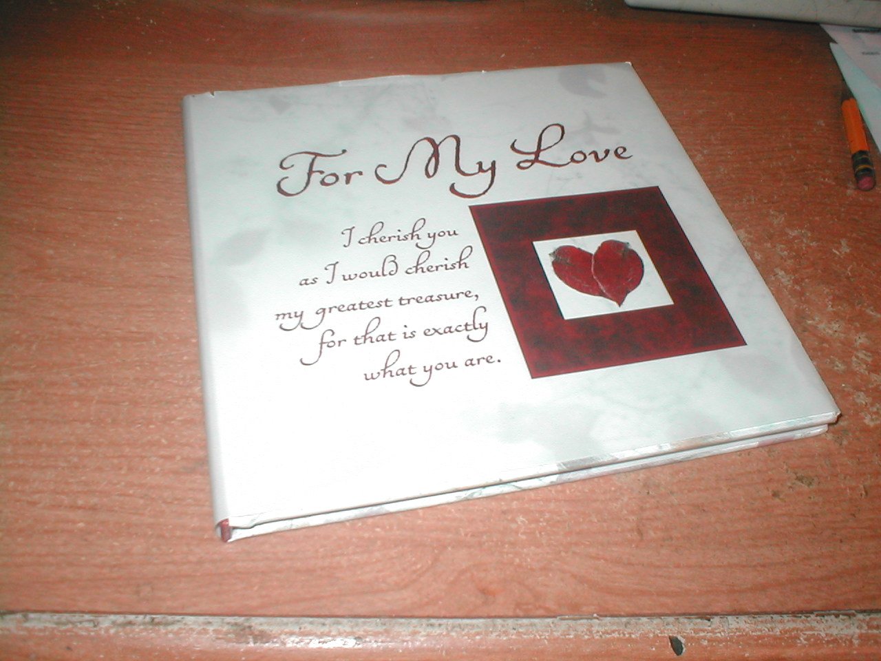 For My Love (Hardcover)
