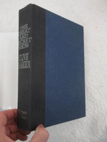 Rare Clive Barker THE GREAT AND SECRET SHOW 1989 Harper & Row First Edition/Printing [Hardcover] Clive Barker