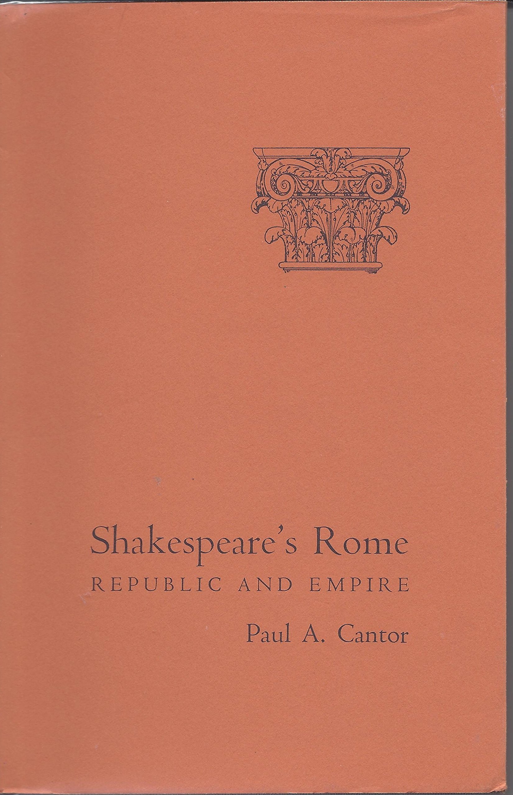 Shakespeare's Rome: Republic and Empire (Hardcover)
