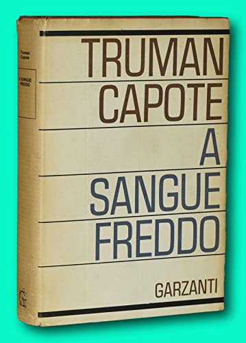 A SANGUE FREDDO First Edition 1966