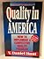 Quality In America by V. Daniel Hunt