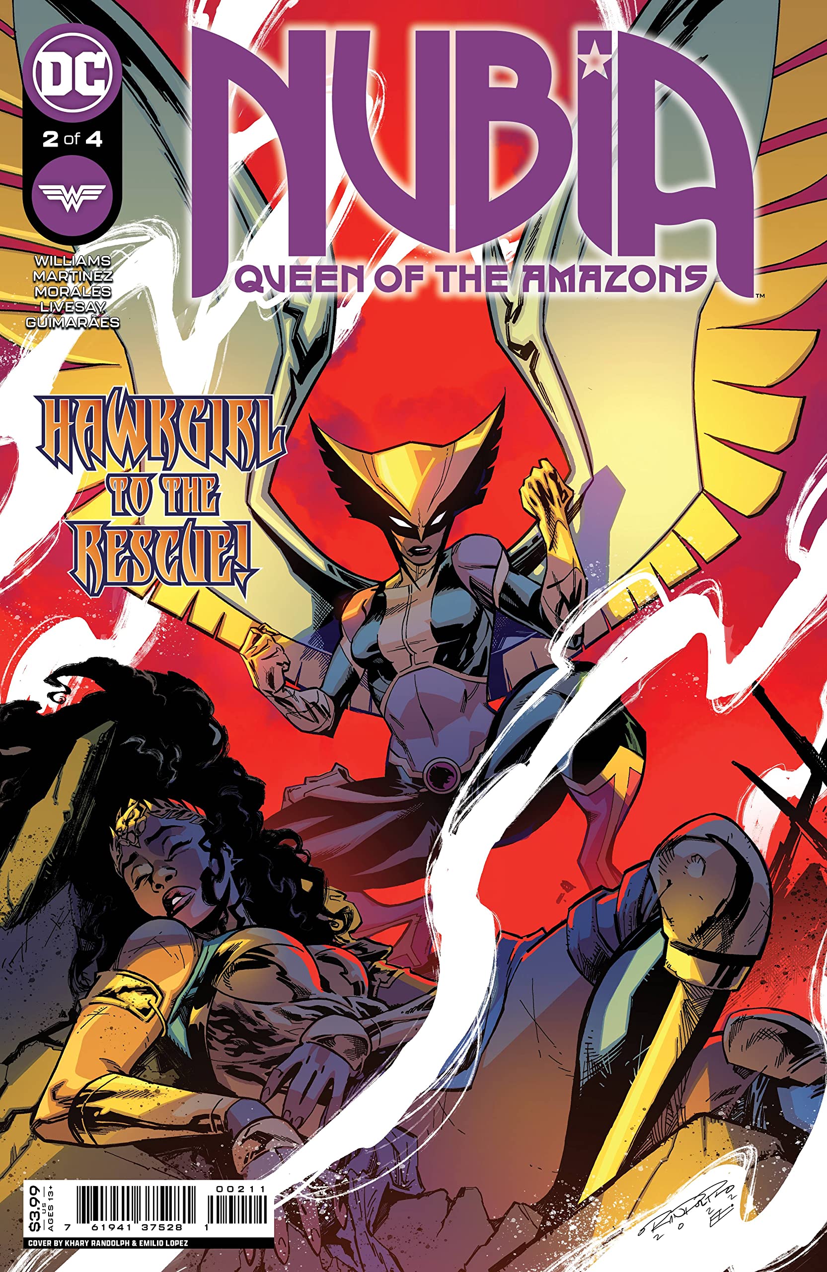 NUBIA QUEEN OF THE AMAZONS #2 CVR A RANDOLPH (Comic)