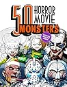 50 Horror Movie Monsters by Coloring Page AI