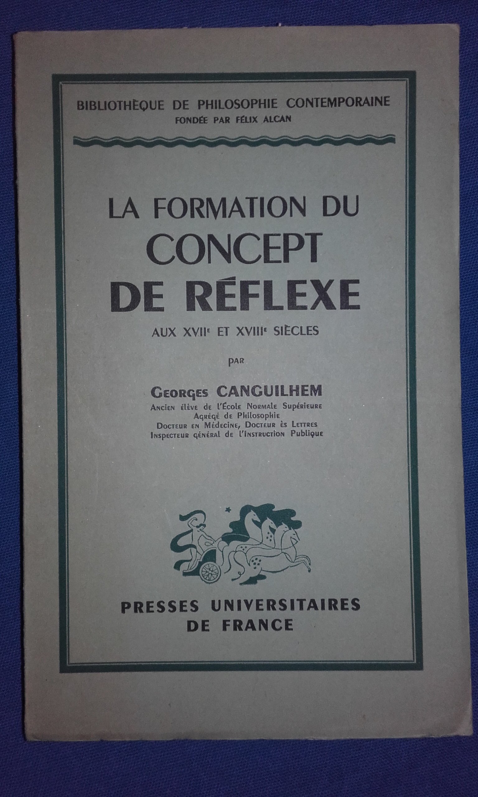 La formation du concept de réflexe (Paperback)
