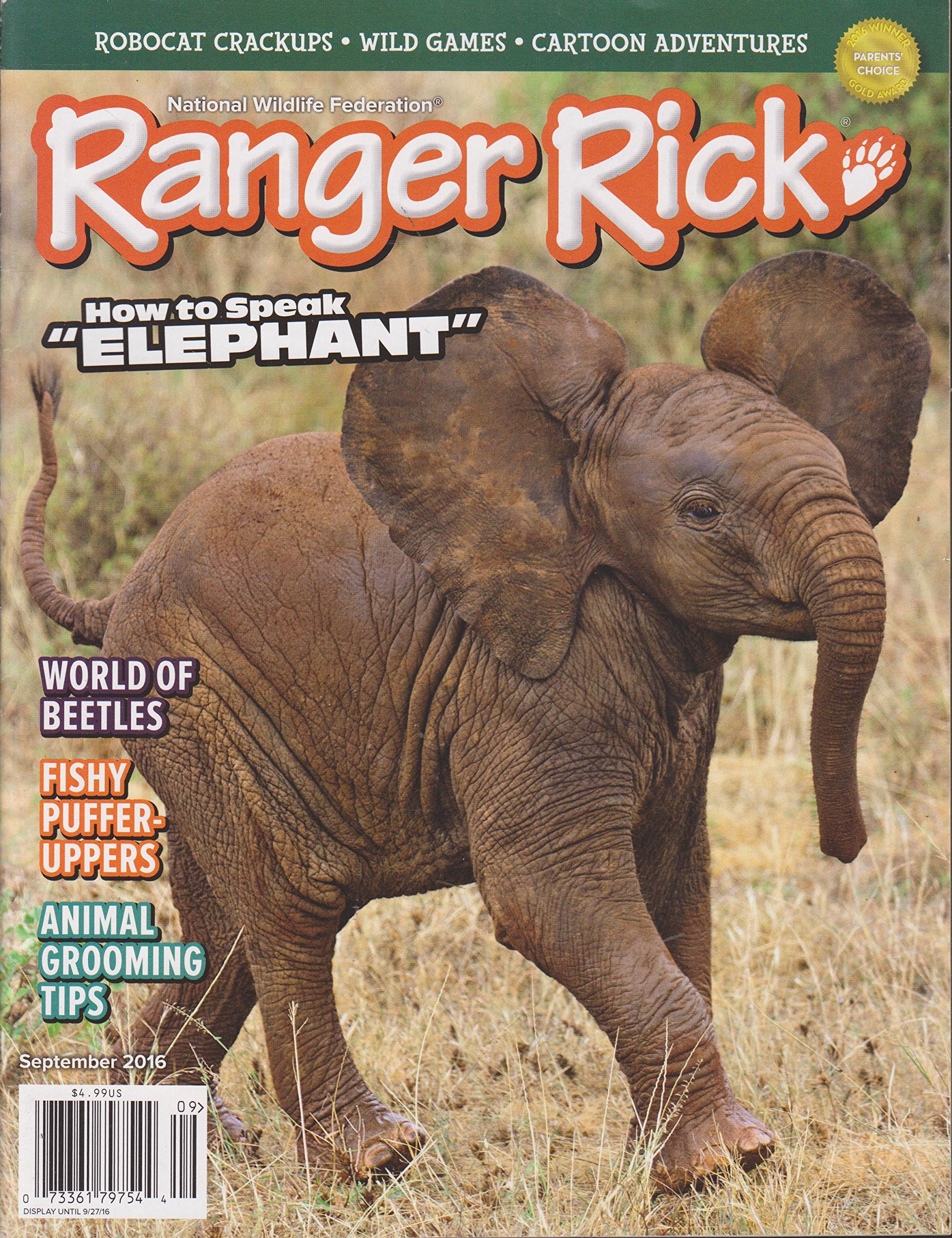 Ranger Rick Magazine September 2016 (Unknown Binding)
