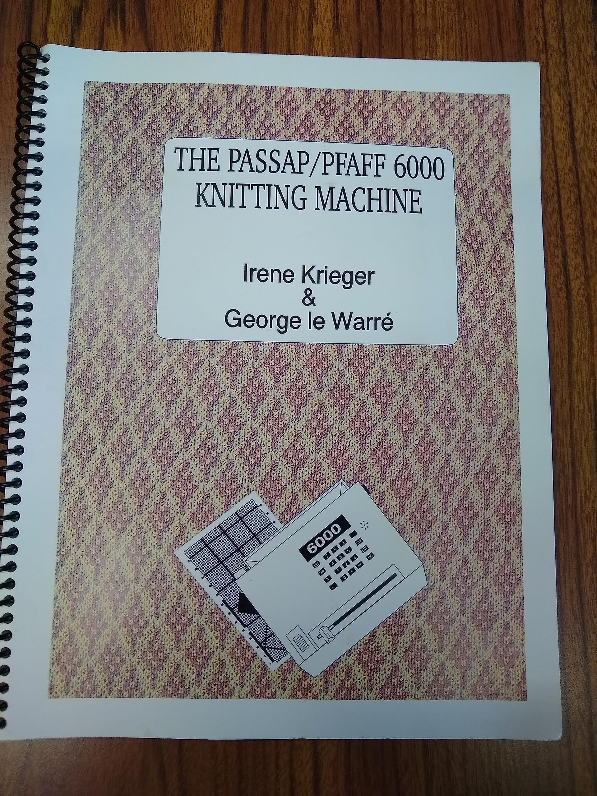Passap/Pfaff 6000 Electronic Knitting Machine (Paperback)