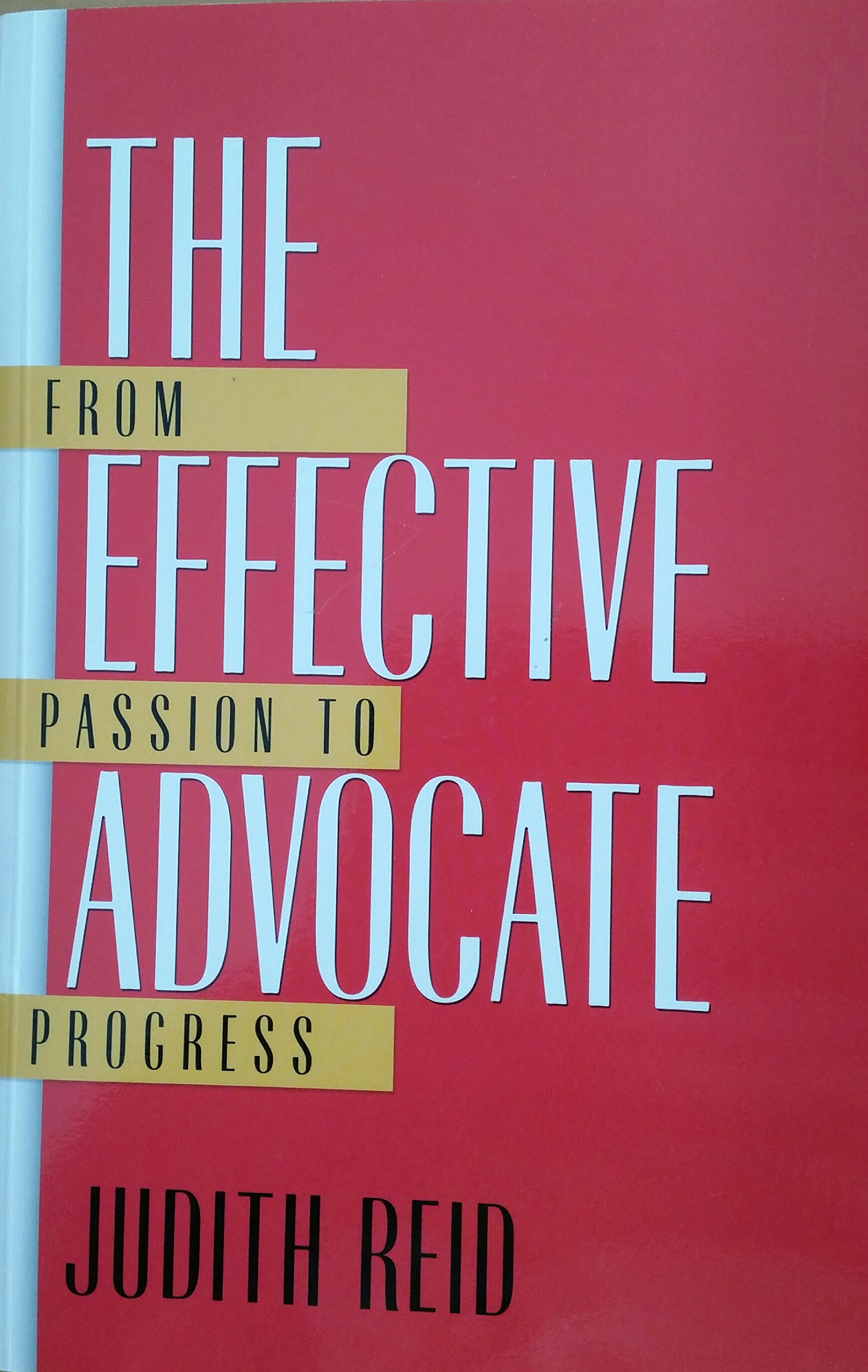 The Effective Advocate: From Passion to Progress (Paperback)