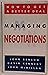 Managing Negotiations