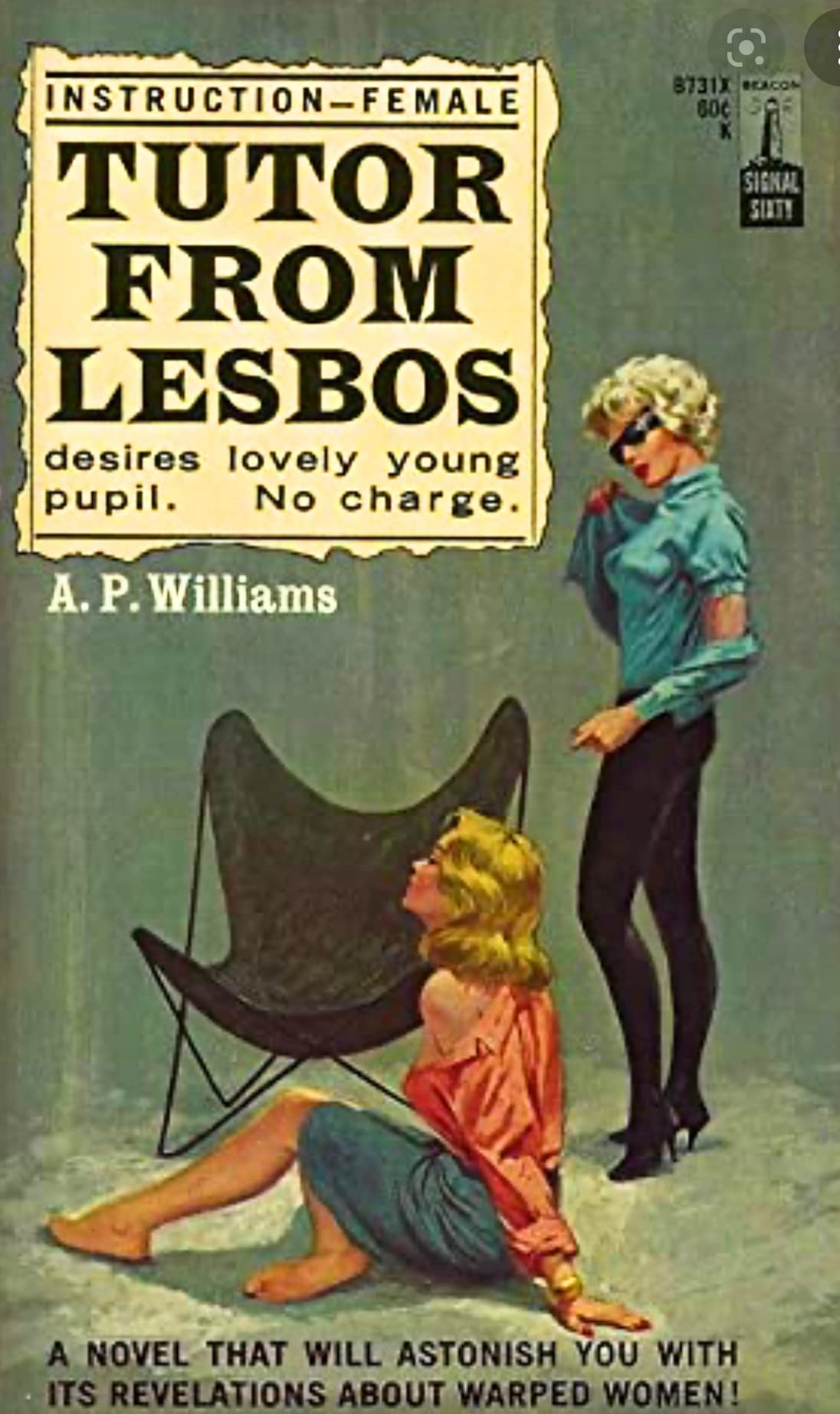 Tutor From Lesbos (Lesbian Pulp Fiction)