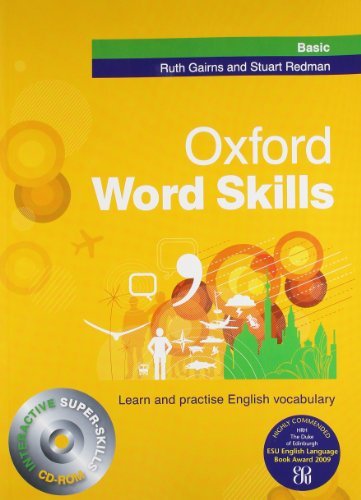 Oxford Word Skills Basic: Student's Pack (book and CD-ROM): Learn and Practise English Vocabulary by Gairns Ruth Redman Stuart (2008-03-20) Paperback
