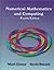 Numerical Mathematics and Computing by E. Ward Cheney (1999-01-14)