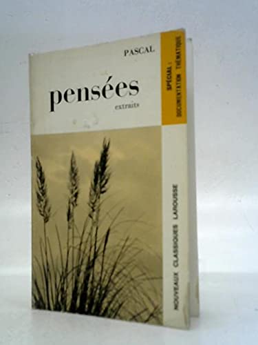 Pensees: Extraits