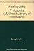 Nonlinguistic Philosophy (M...