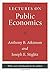 Lectures on Public Economics Hardcover – May 26, 2015