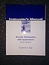 Instructor's Manual For Discrete Mathematics With Applications