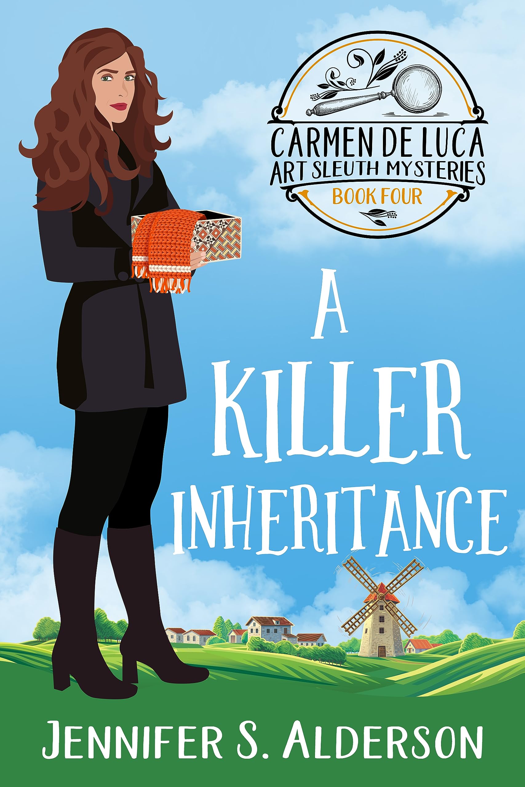 A Killer Inheritance (Carmen De Luca Art Sleuth Mysteries #4)