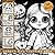 Spooky Girl Coloring Book f...