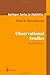 Observational Studies (Springer Series in Statistics) by Paul R. Rosenbaum (2010-12-01)