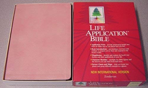 Life Application Bible: New International Version /Tea Rose Bonded Leather