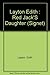 Red Jack's Daughter (Signet) by Edith Layton (1984-05-01)